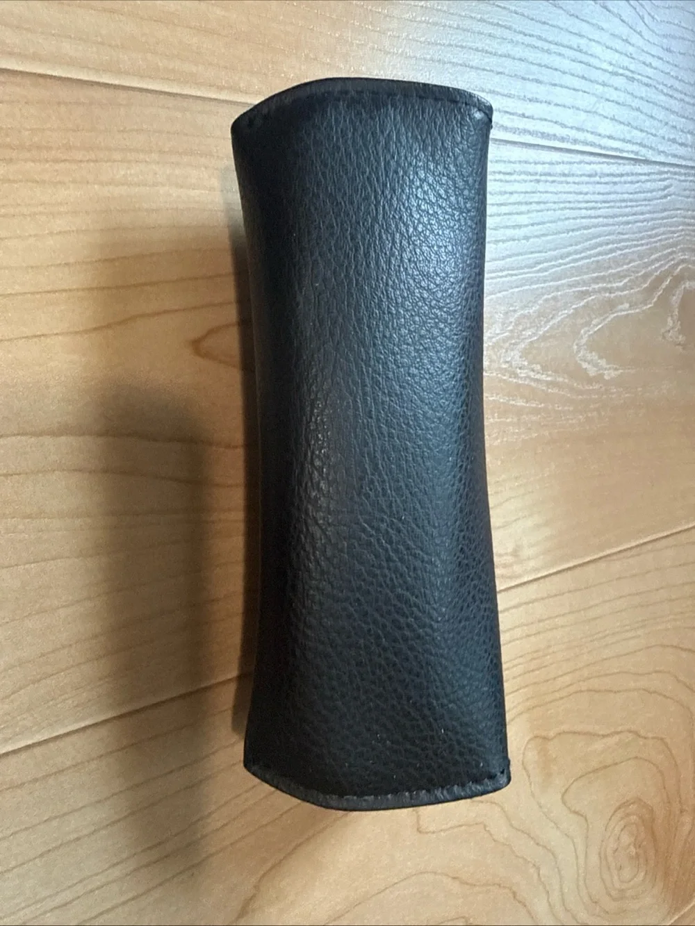 Ray-Ban Black Leather Sunglasses Case with Snap